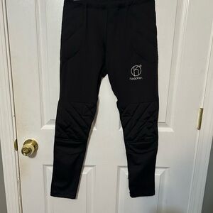 KeepHer Black Women's Padded Goalie Pants